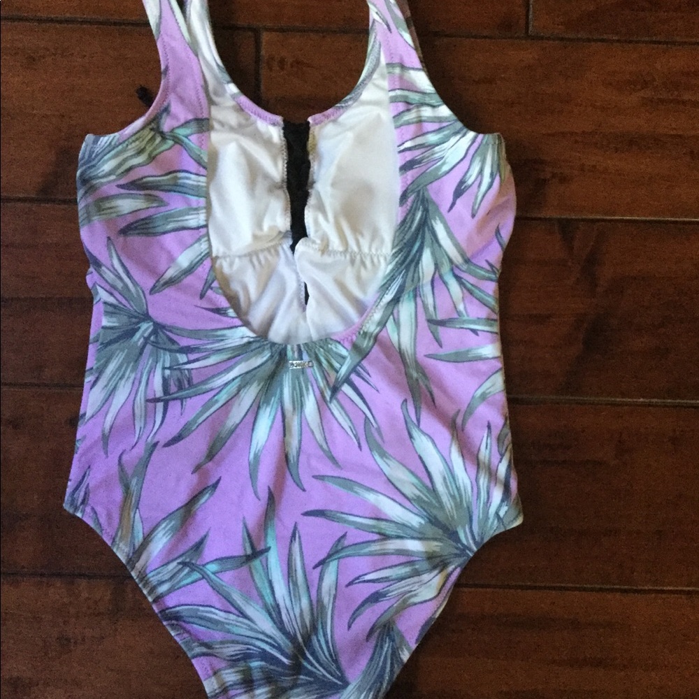 PINK lace up one piece ๐๐ - Picture 3 of 4